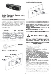 Milwaukee KR-120M User Manual