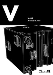 D&B Audiotechnik V-SUB Manual