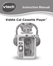 VTech Kiddie Cat Cassette Player Instruction Manual