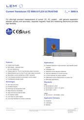 LEM ITZ 5000-S FLEX ULTRASTAB Quick Start Manual
