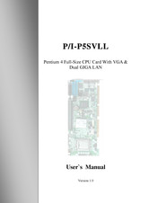 ETOP P/I-P5SVLL User Manual