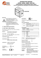 E2S STExCP8-PT-D Instruction Manual