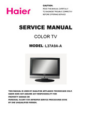 Haier L37A9A-A Service Manual