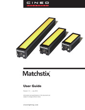 Cineo Matchstix 3200 User Manual
