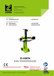 Zipper Mowers ZI-HS8TN User Manual