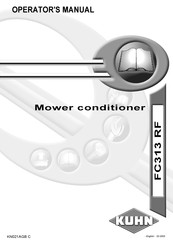 KUHN FC313 RF Operator's Manual