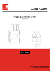 TECNARE ALIS12 Rigging Assembly Manual