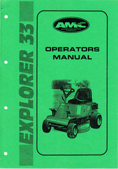 AMC Explorer 33 Operator's Manual