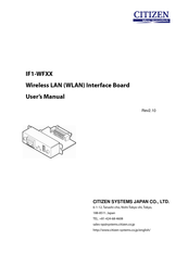 Citizen IF1-WF 2 Series User Manual
