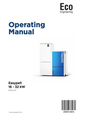 Eco Engineering Easypell Operating Manual