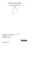 Kohler K-8360-BV Homeowner's Manual