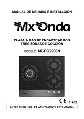 Mx Onda MX-PG2203N User And Installation Manual