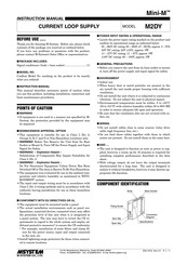 M-System Mini-M M2DY Instruction Manual