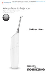 Philips sonicare AirFloss Ultra HX8391/02 User Manual