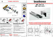 Bellosta Beethoven 7705/3/A Installation Instruction