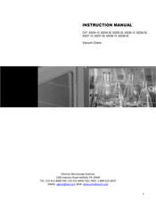 Electron Microscopy Sciences 63234-20 Instruction Manual