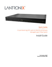 Lantronix SM12XPA Install Manual