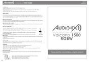Audibax Volcano 1500 RGBW User Manual