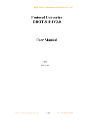 odot ODOT-S1E1V2.0 User Manual