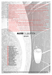 Laufen ALESSI H811972 Manual