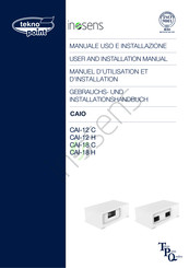 Tekno Point CAIO CAI-18 C User And Installation Manual