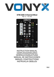 Vonyx 172.740 Instruction Manual