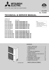 Mitsubishi Electric PUMY-P300YBM2-ETBS Technical & Service Manual