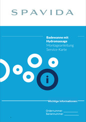 SpaVida Whirpool B015s User Manual