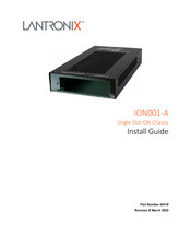 Lantronix ION001-A Install Manual