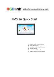 RGBlink RMS 1A Quick Start Manual