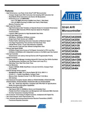 Atmel AT32UC3A464 Manual