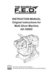 The Source AK-100SD Instruction Manual