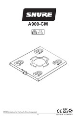 Shure A900-CM Manual