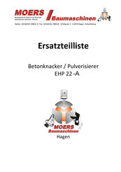 EVERDIGM EHP 22-A Instructions For Use Manual