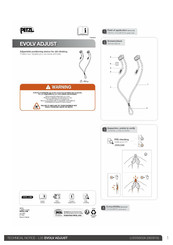 Petzl EVOLV ADJUST L35 Manual