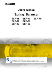 Endo ELF-60 User Manual