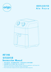 ORIGO AF146 Instruction Manual