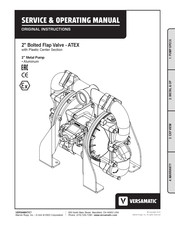 Versamatic VMB20F Service & Operating Manual
