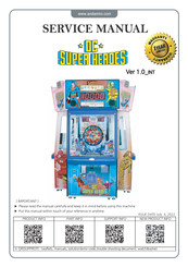 Andamiro DC SUPER HEROES Service Manual