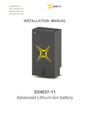 Solar MD SS4037 Installation Manual