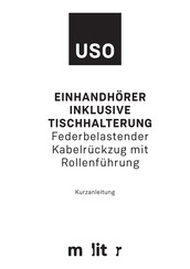 molitor USO Quick Start Manual