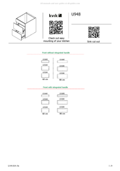 Kvik U948 Quick Start Manual