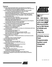 Atmel FPSLIC AT94KAL Series Manual