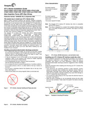 Seagate ST610712DEG Installation Manual