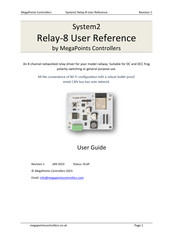 MegaPoints Controllers System2 Relay-8 User Reference