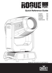 Chauvet Professional ROGUEOUTCAST3SPOT Quick Reference Manual