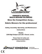 Asphalt Kingdom LANDSHARK LSH Series Owner's Manual