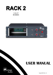 Heritage Audio RACK 2 User Manual