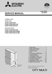 Mitsubishi Electric CITY MULTI PUMY-P200YKM3-ET Service Manual