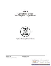 OWL VOLT-1 Operation Manual